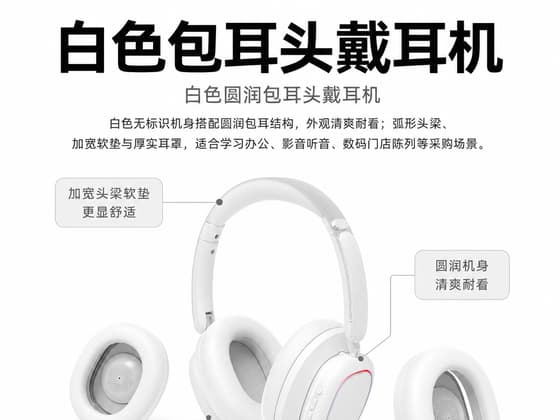 头戴式蓝牙耳机交付图缩略图