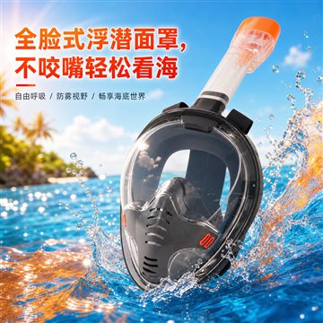 全面罩浮潜面罩交付图缩略图