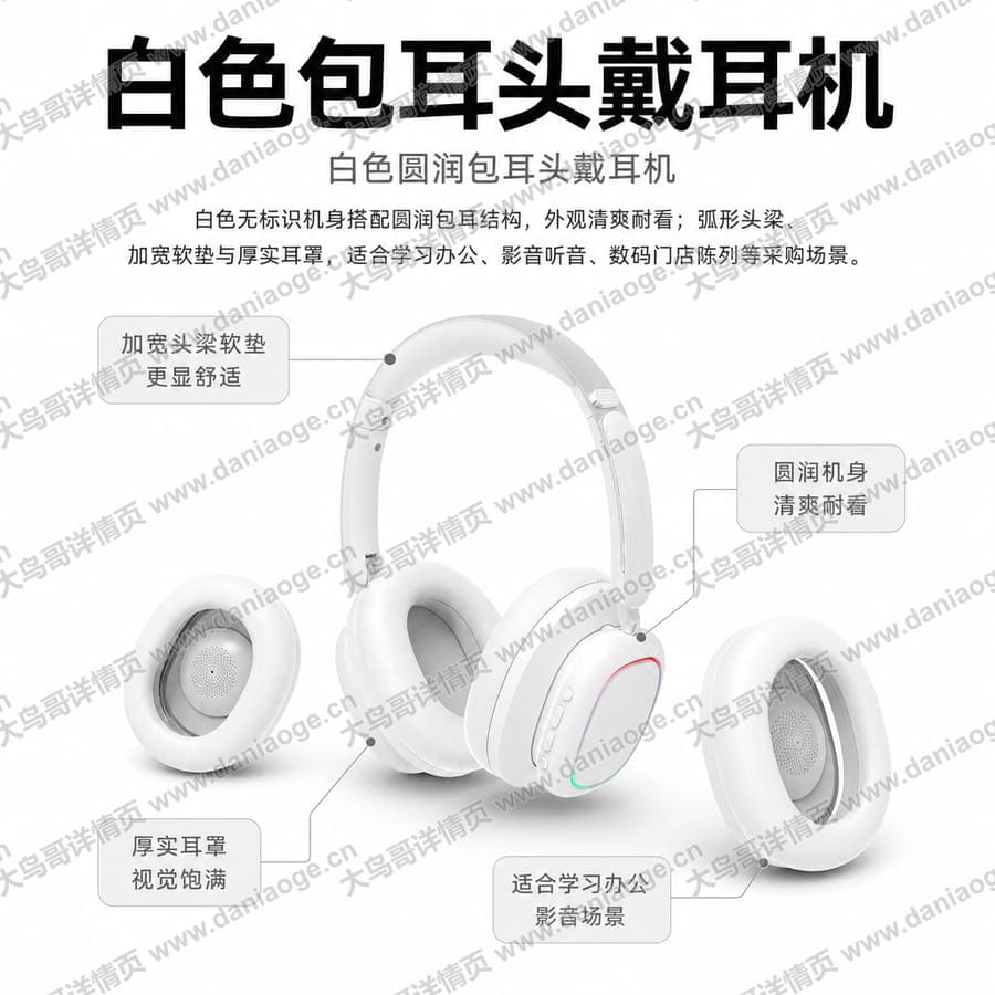 头戴式蓝牙耳机交付图 delivery-01