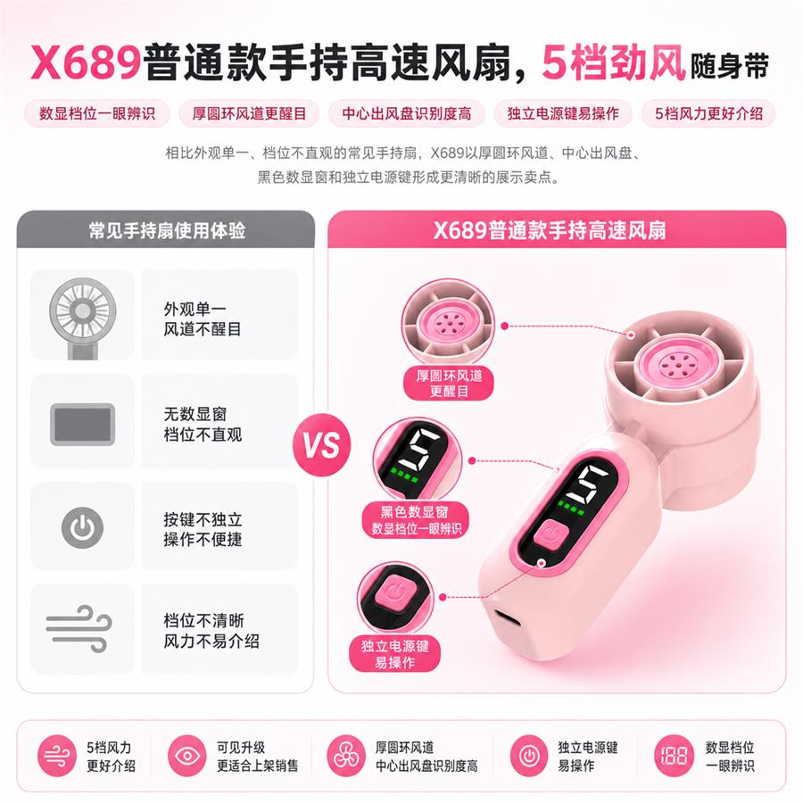 手持小风扇交付图 大鸟哥200元一套详情页15