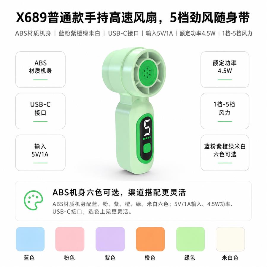 手持小风扇交付图 大鸟哥200元一套详情页29