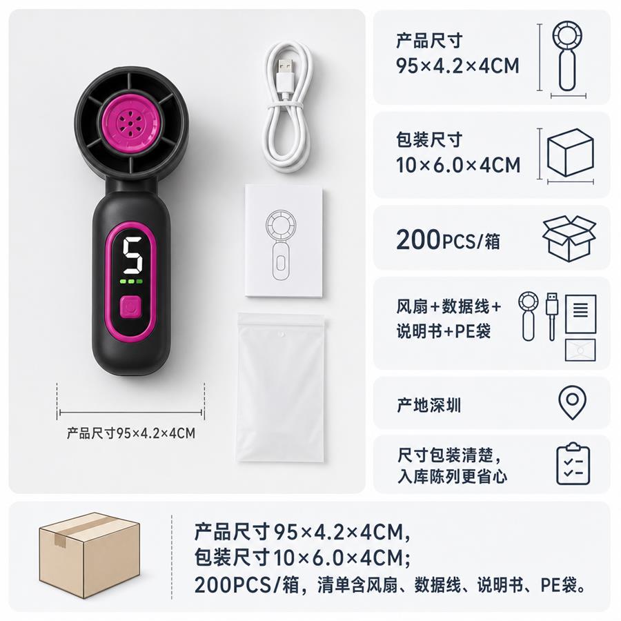 手持小风扇交付图 大鸟哥200元一套详情页30